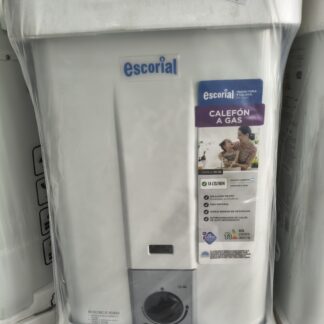 Art11428- Calefon Escorial CE-14Lts Gas envasado sin llama piloto